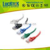5-Color Combo, Cat6 Snagless Ethernet Patch Cable in Black, Blue, White, Red, and Green 5 Feet