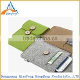 Dustproof Felt Fabric Mobile Phone Carry Bag , Card Bags Quality Choice