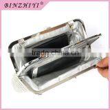 Metal Frame Designer Patterns Women Crystal Clutch Bags thumbnail-2
