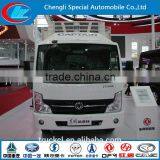 HOT SALE!!! Dongfeng 4*2 Cold Ice Refrigerator Truck 4*2 Chilling Van thumbnail-3