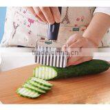 2016 Houseware Newest Veggie Chopper Spiral Wave Vegetable Cutter thumbnail-4