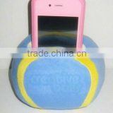 Soft bean curd Mobile phone holder / Cute plush cellphone holder