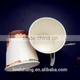 Printed Coffee Paper Cup Disposable Coffee Cup With Handle thumbnail-2