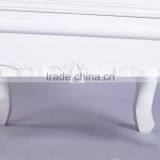 Best Choice Antique Wood Furniture Bedside Table Short Good Quality White Painting Nightstand thumbnail-4