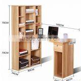 Combination Home Computer Study Desk With Bookshelf Office Table
