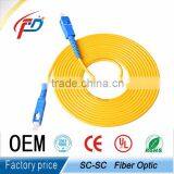 3m Single Mode Simplex Sc-sc Fiber Optic Cable Connector