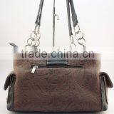 Concealed Carry Western Rhinestone Buckle Shoulder Handbags On Sale thumbnail-3