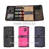 BUBM Roll up Tool Kit Bag Digital Travel Carrying Case Cable Organizer Bag