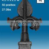 Cast Steel Grape and Leaves Staircase Wrought Iron Components Design thumbnail-5