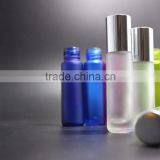 Glass Roll on Bottle With Glass Roller Bottle With 1/3 oz Roll-on Perfume Bottle Frosted Glass thumbnail-4
