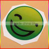 Wholesale Best Price Custom Smile Face Sticker, Adhesive Clear Dome Epoxy Resin Sticker, Cartoon Epoxy Sticker thumbnail-3