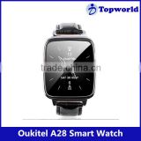 Wholesale Price 1.54 Inch IPS Bluetooth 4.0 Oukitel Watch A28 Smartwatch Android