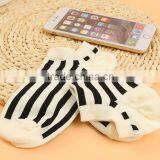 Fashion Thin Striped Youngth Short Trend Cotton Socks thumbnail-3