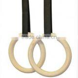 GYMNASTIC OLYMPIC TRAINING GYM STREGNTH RINGS TOP QUALITY PORTABLE GYM FITNESS RING thumbnail-4