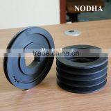 Cast Iron V Belt Pulley Steel Motor Pulley, Phosphate Grooved V Pulleys