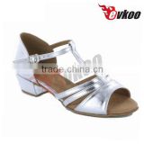 Low heel ballroom latin dance shoes zapatos de mujer shoes open toe girl's latin dance shoes salsa 4808313B