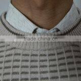 Men Pure Cashmere Intarsia/jacquard Pullover thumbnail-2