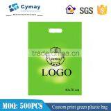 Green Plastic Bag With Logo Print 40x50 cm thumbnail-1