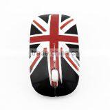 England OEM Flag 2.4g Utra Thin Mouse Computer Training Mice,mouse Wireless thumbnail-1