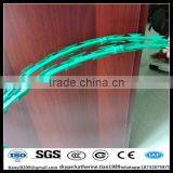 Border Security System China High Quality Plastic Coating Concertina Razor Wire