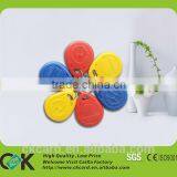 Various Color Plastic Tag NTAG213 Keyfob/keyring