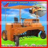 2016 China Newest Amisy Self-propelled compost turner machine for fermenting urban solid waste 0086-13733199089