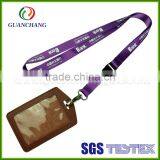 China Supplier Factory Wholesale Fashion id Card Badge Holder Lanyards thumbnail-4