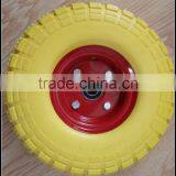 4.10/3.5-4 PU Sack Hand Truck Wheel thumbnail-6