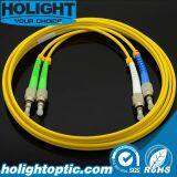 FC APC to FC PC Duplex Singlemode Fiber Optic Patch Cord thumbnail-4