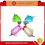 Colorful Piggy Shaped Hand Pressing Flashlight Outdoor Animal Shaped Electric Torch thumbnail-1