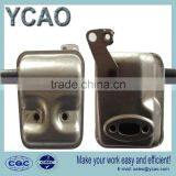 TL33BA Muffler for Brushed Aluminum Muffler thumbnail-1