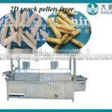 CORN CHIPS/ Snack Food / 3D Snack Pellet Full Automatic Fryer Machine Eagle Brand in China thumbnail-1