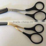Eyebrow Scissor With Comb thumbnail-1
