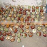 Factory Made Buy Cheap PURE Home Decoration ONYX APPLE WITH BRASS LEAF HANDICRAFTS thumbnail-6