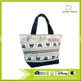 Store More Fashionable Cute Bear Cartoon Casual Tote Canvas Bag thumbnail-1