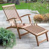 TRADE ASSURANCE All Whether Garden Solid Wood Outdoor Poolside Sun Loungers thumbnail-2