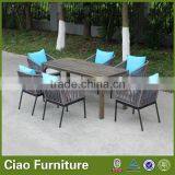 Pine Wood Furniture Solid Wood Dining Table Set thumbnail-1
