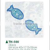 Promotion Fish Shape Pvc Bath Mat thumbnail-1