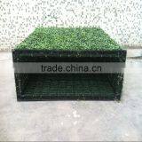 LXY072019 Christmas Decoration Plastic Green Fence Artificial Boxwood Hedge thumbnail-3