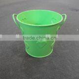 High Quality Side Handle Colorful Small Bucket/Garden Metal Flower Pot_Garden Pot Bucket thumbnail-1