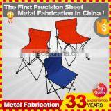 Camping Equipment Blue Red and Green Fold-up Camping Chair thumbnail-1