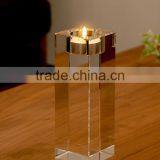 Excellent Glass Crystal Candlestick Wedding for Sale thumbnail-2