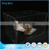 2017 Oem Custom Acrylic Storage With Lid Shoe Box thumbnail-2
