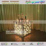 Fancy Led Table, Glass Top Table, Banquet Hall Table for 8 Seater thumbnail-3