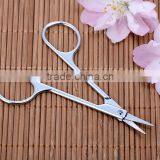 Small Eyebrow Scissors Repair Eyelash Metal Eyebrow Scissors Beauty Scissors thumbnail-5