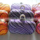 Dense Drilling Rhinestone Evening Clutch Bag thumbnail-2