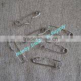 Factory 32mm Name Badge Pin Back Holder in Crimp Shape