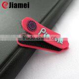 High Quality Fancy Special Mini Pvc Rubber Any Color Zipper Puller