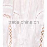 Long Sleeve off Shoulder Ruffle White Elegant Dress Fashion Woman Holiday Dress thumbnail-4