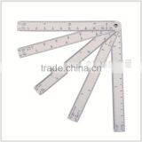 Kearing Brand Non Toxic Plastic 5pcs Set Combination Scale Ruler in #8500-5 for Engineering thumbnail-2